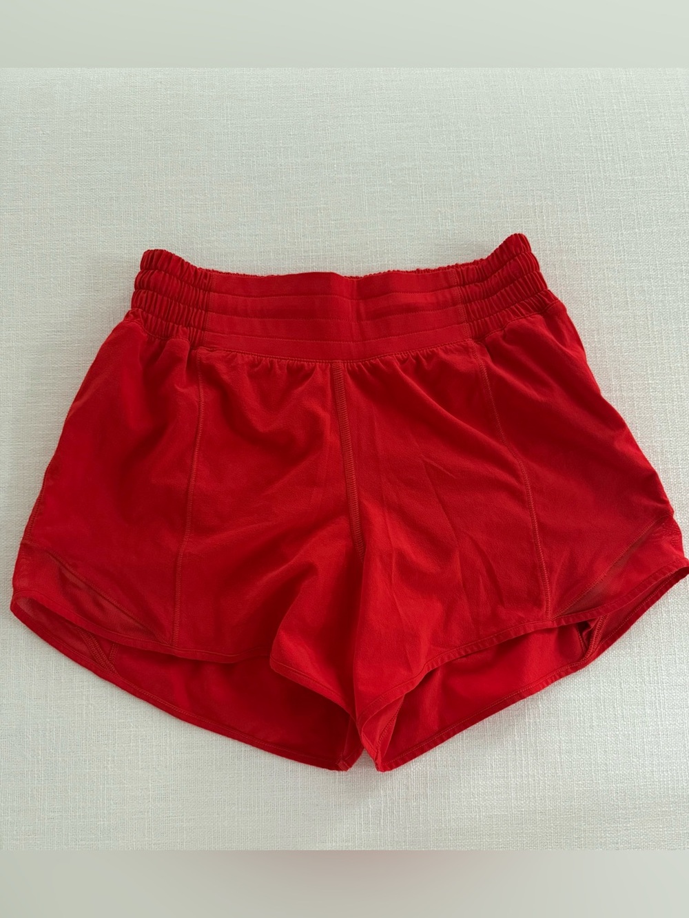 lululemon athletica Hotty Hot Red Athletic Shorts